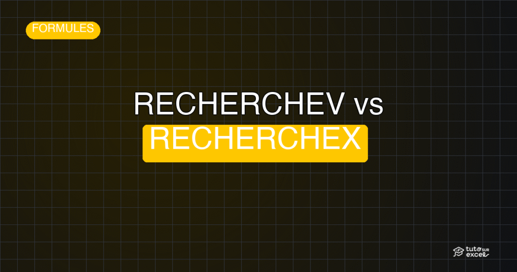 Bannière RECHERCHEV vs RECHERCHEX