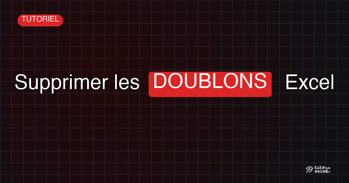 Supprimer les doublons dans Excel : 4 méthodes infaillibles