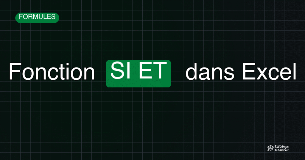 Bannière Fonction SI ET dans Excel