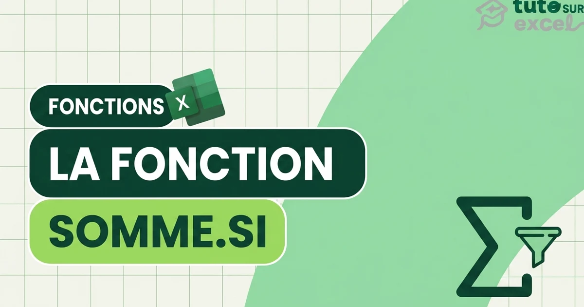 SOMME.SI : la formule qui additionne tes ventes par produit toute seule