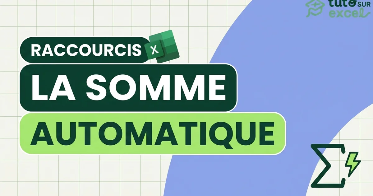 La somme automatique dans Excel : le raccourci qui a sauvé l'après-midi de ma collègue