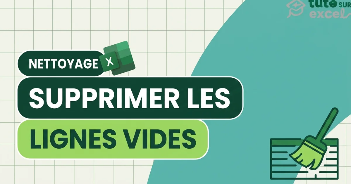 Supprimer toutes les lignes vides d’un fichier Excel en 10 secondes