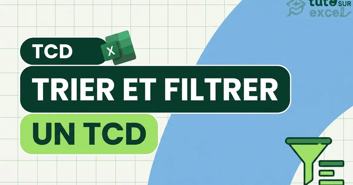 Trier et filtrer un tableau croisé dynamique : les 2 clics droits qui changent tout